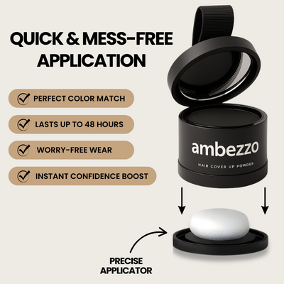 Hair Cover Up Powder For Men Hair Loss - Instant Coverage That Lasts All Day